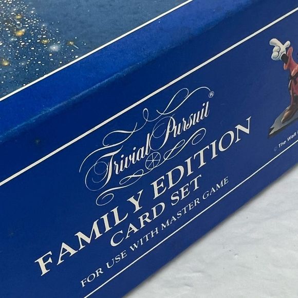 Parker Brother Trivia Pursuit Disney family edition card set game - Picture 8 of 9